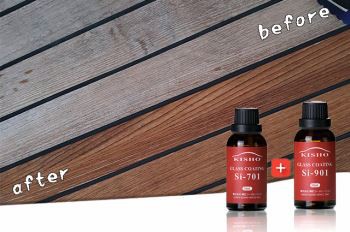 Lapisan Kaca Lantai Kayu